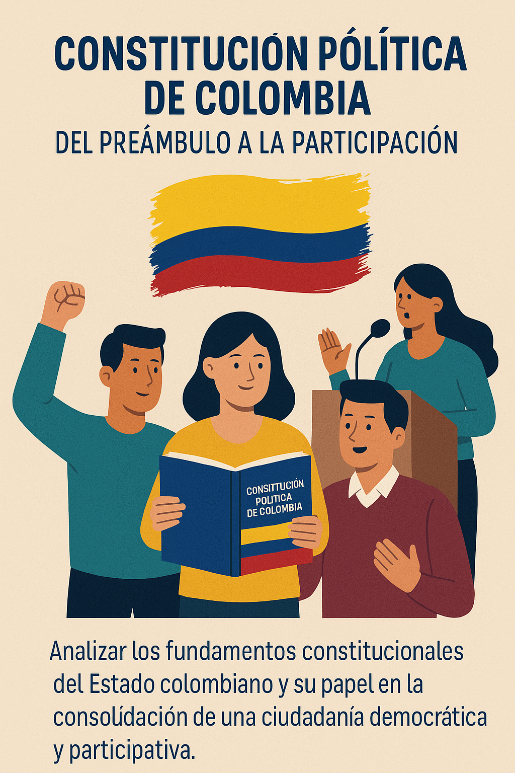 La población apropiándose del contenido de la Constitución